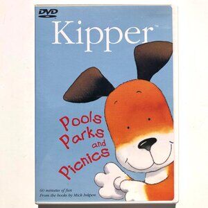 Kipper DVD Pools Parks and Picnics 2003 Preschool Kids Animated TV 045986029270